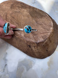 Yungai Triangle and Circle Cuff Bracelet