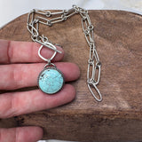 Turquoise Toggle Necklace 2