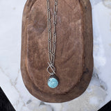 Turquoise Toggle Necklace 2