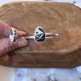White Buffalo Cuff Bracelet 13