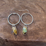 Turquoise Hoop Earrings