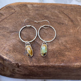Turquoise Hoop Earrings