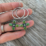 Sonoran Gold Flower earrings 2