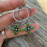 Sonoran Gold Flower earrings 2