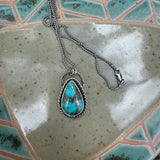 Turquoise Necklace with Pyrite