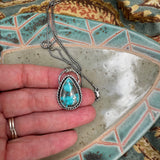 Turquoise Necklace with Pyrite